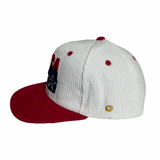 GOLD MEDAL BOYS - WHT/RED CORDUROY HAT